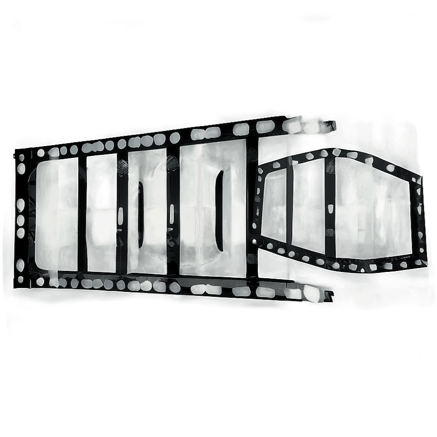 Classic Film Black Bars PNG tqn54