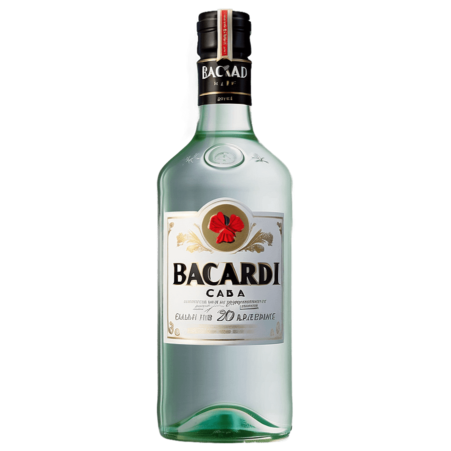 Bacardi Carta Blanca PNG 06282024