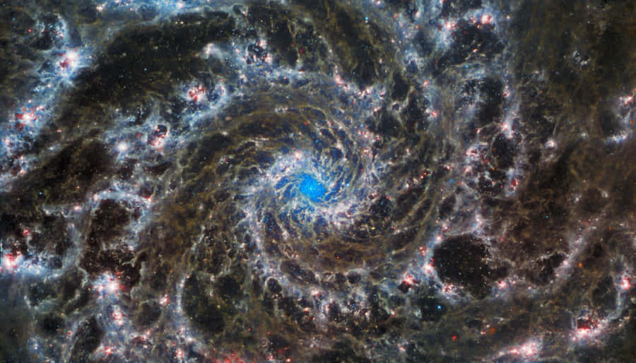 Tag på en tur gennem universet med dette fantastiske foto af en galakse taget af NASA.