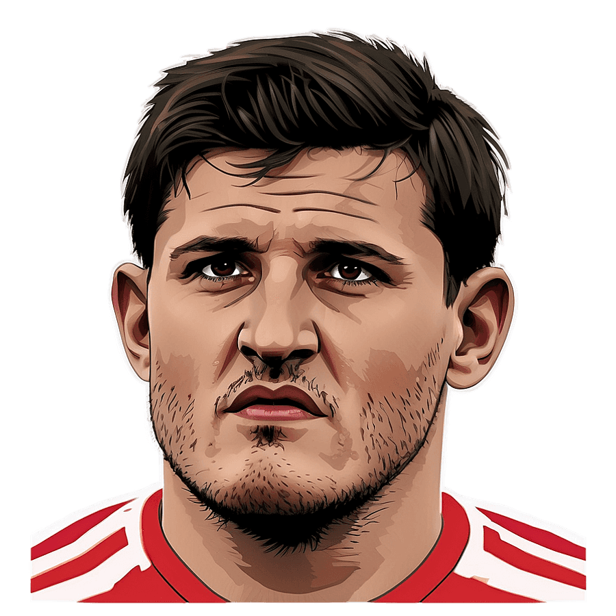 Harry Maguire Vector PNG rwp