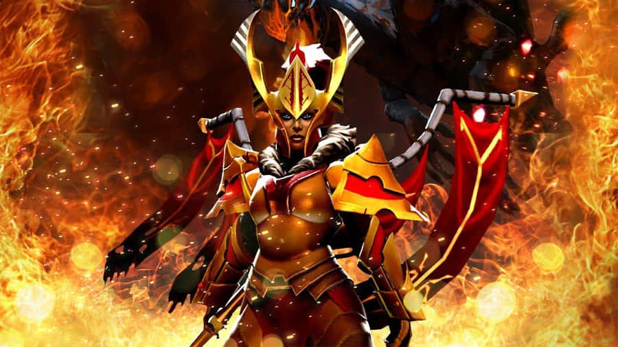 LegionCommander 1280 x 720 baggrundsbillede.