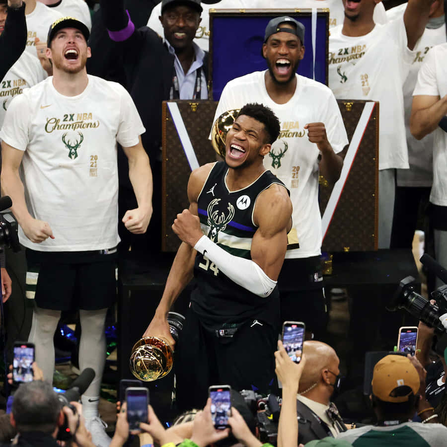 Celebração do Campeonato da NBA Milwaukee Bucks