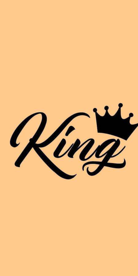 Download King Iphone Calligraphy Wallpaper | Wallpapers.com