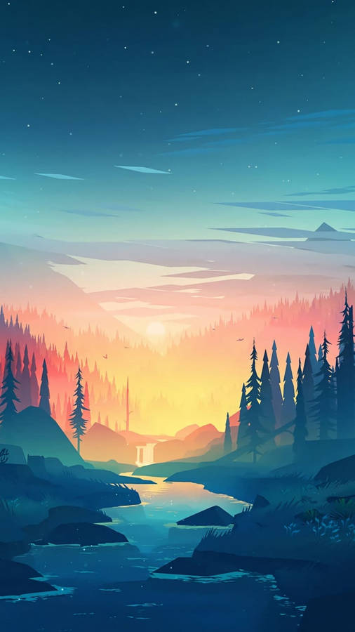 Minimalistisk Natur 700 x 1244