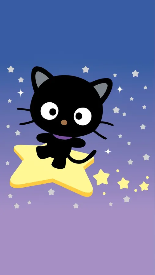 Chococat Starry Night wallpaper