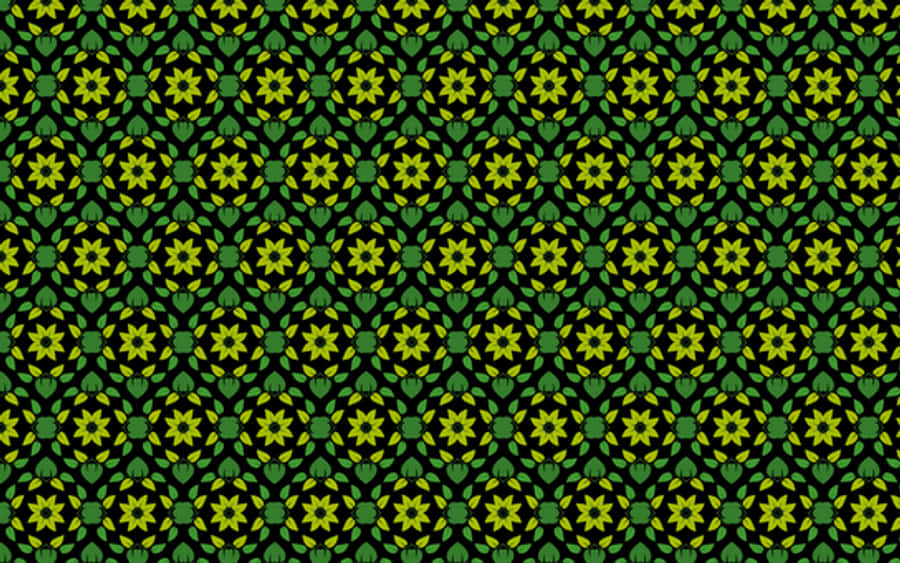 Floral Leaf Pattern Background