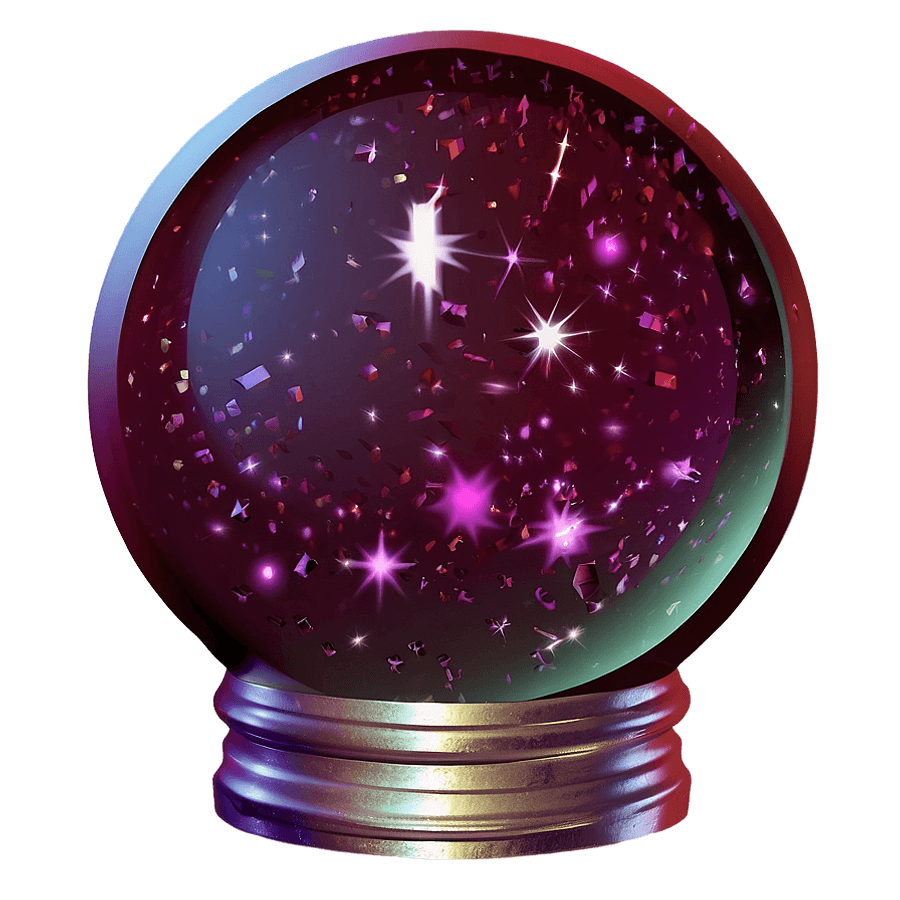 3D Crystal Ball PNG 05252024