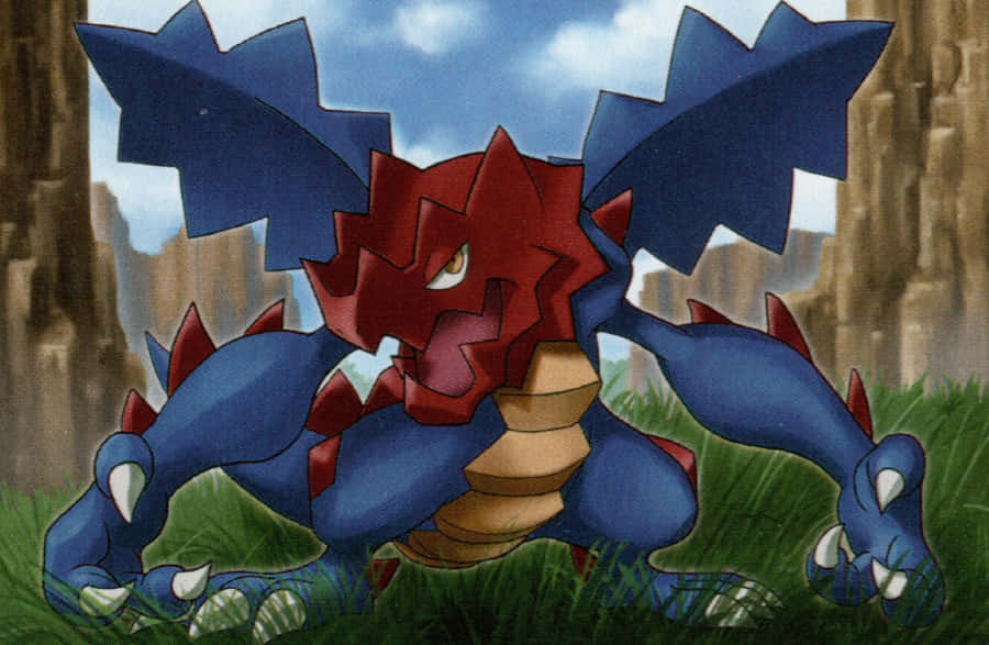 Druddigon Pokémon Kunstwerk