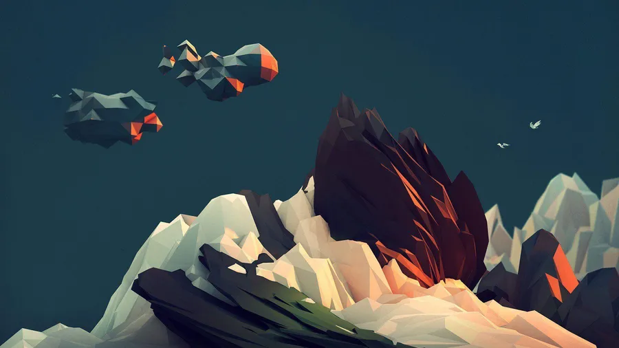 Polygon background