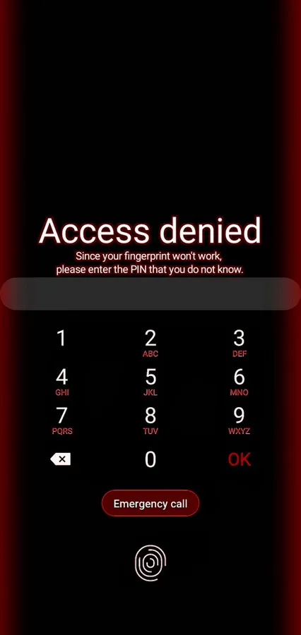 Tricky Lock Screen
