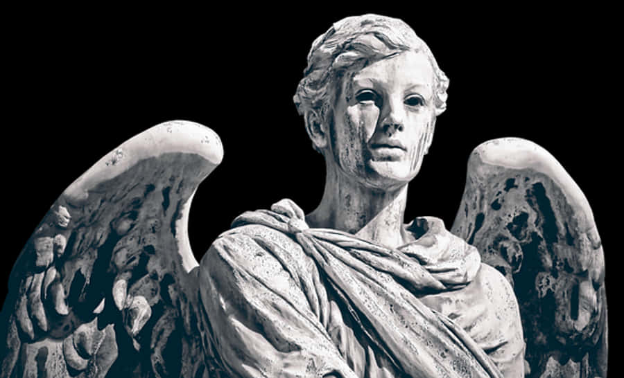 Stone Angel Statue Sculpture