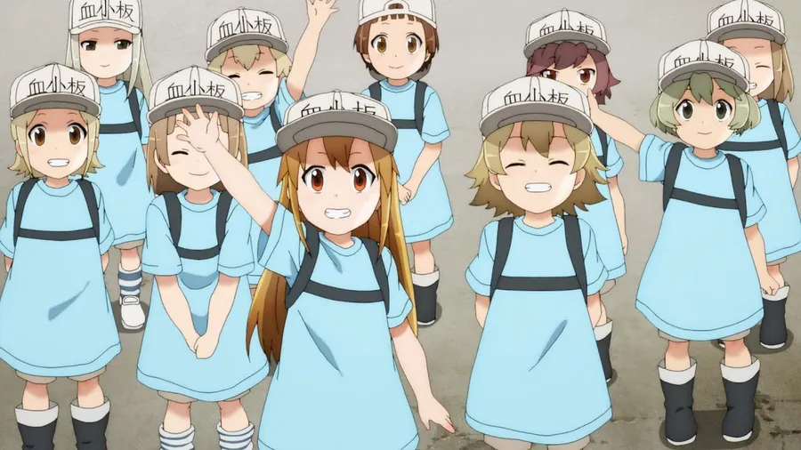 Cells At Work background