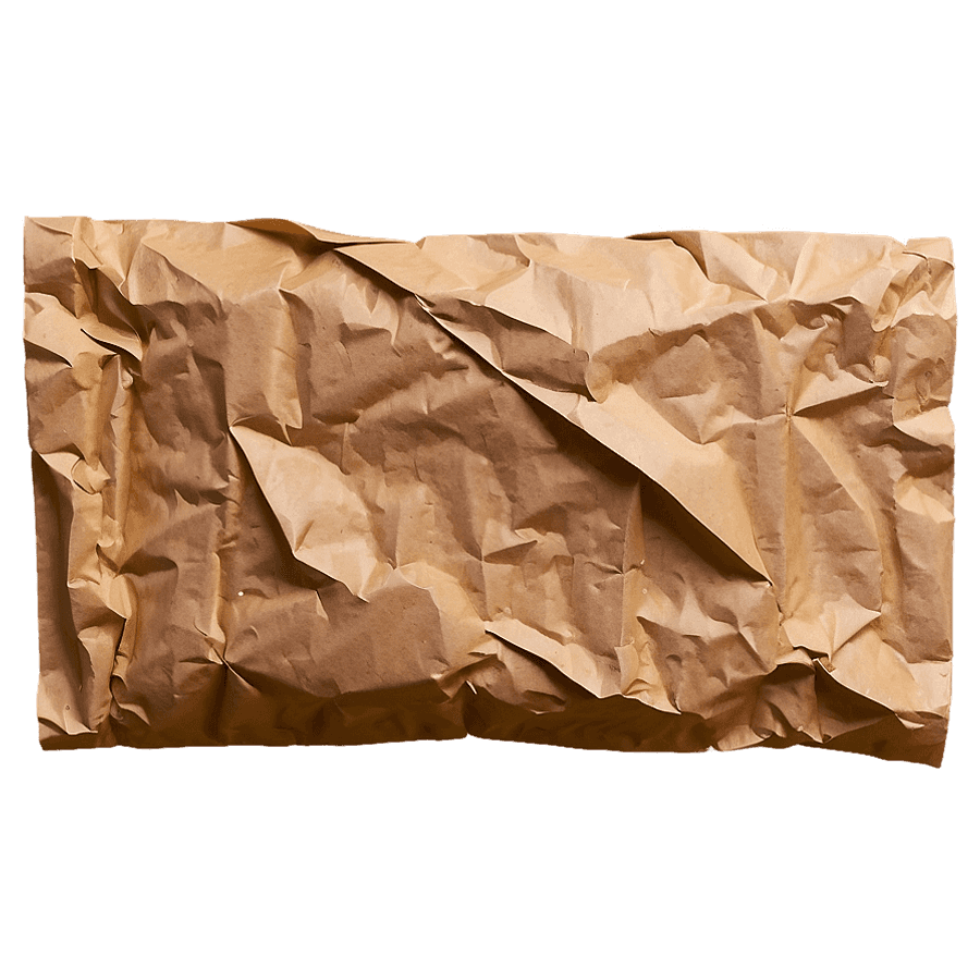 High-Quality Crumpled Paper Texture PNG 06282024