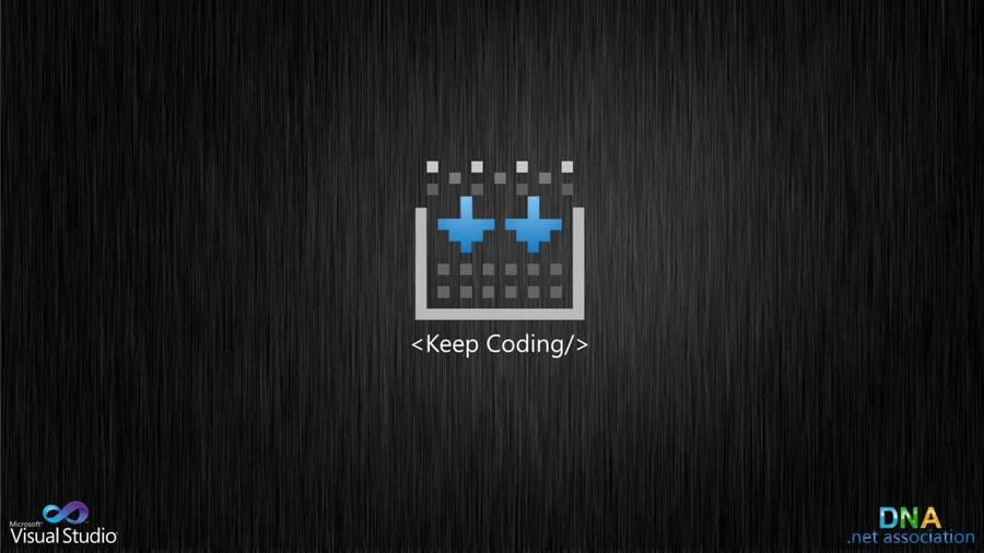 Koding di Grid Wallpaper