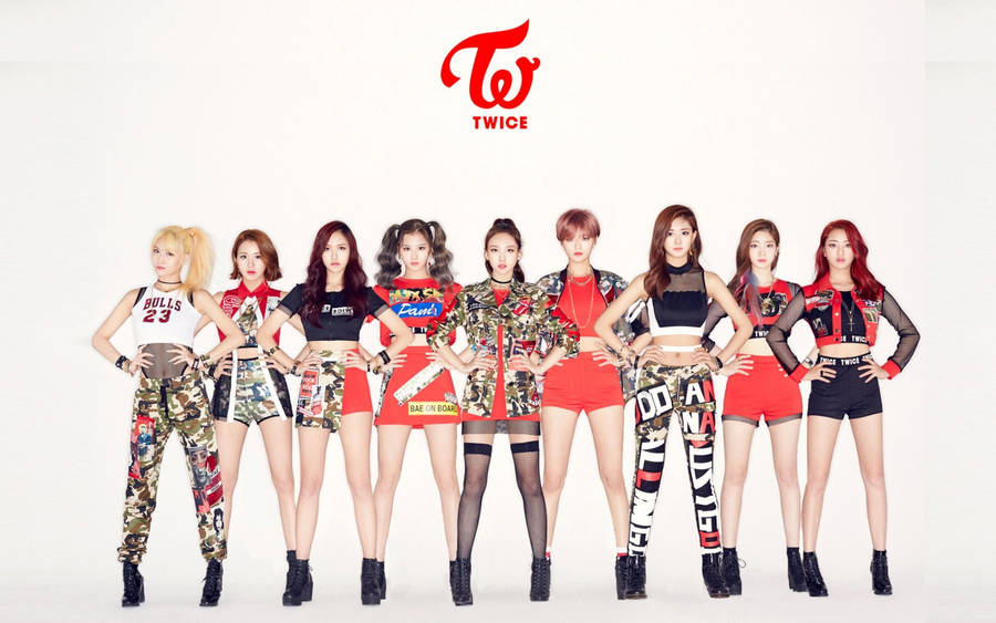 Download Kpop Group Twice Wallpaper Wallpapers Com