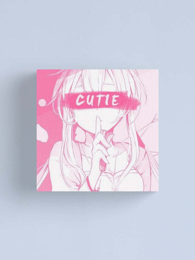 Pink Pfp Cutie Shush Girl