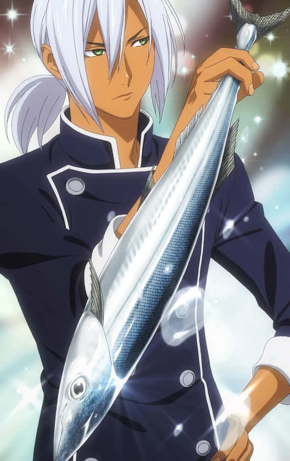 Chef de Anime com Peixe