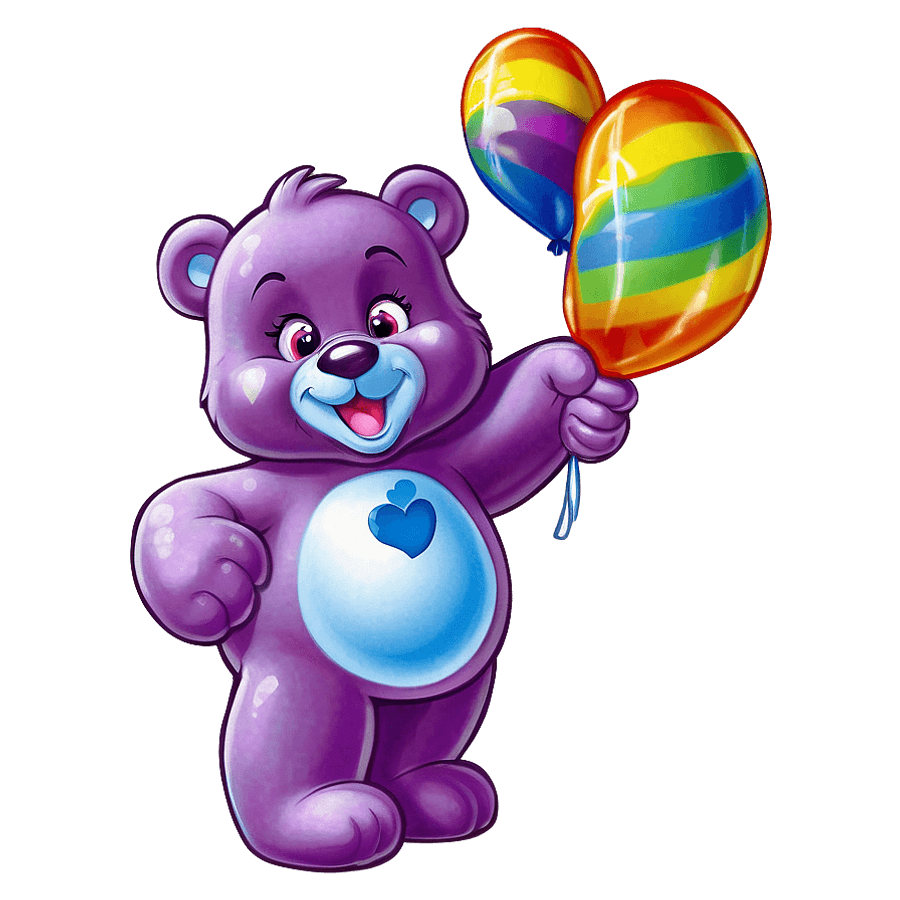 Care Bears Harmony Bear PNG akv