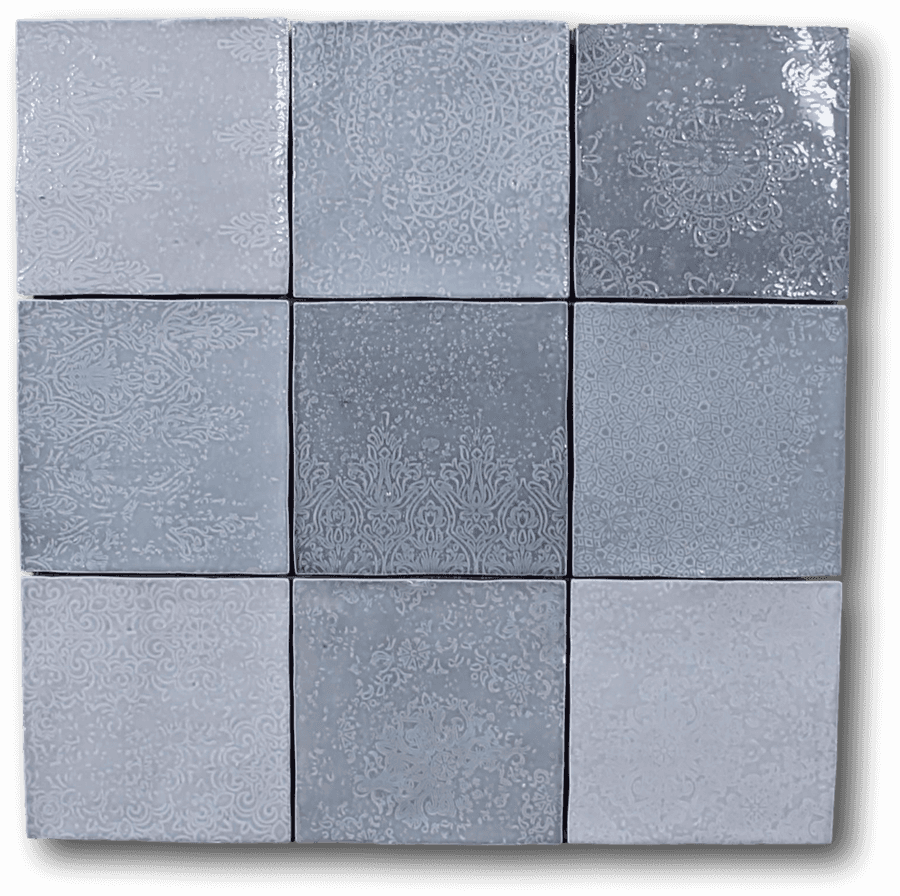Mestizaje Zellige 5 X 5 Ceramic Tiles - Tile, HD Png Download