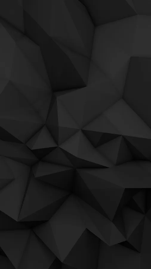 Abstract Geometric Solid Black Iphone