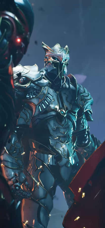 Fundode tela de Phoenix Silvermane Greyhawk Godfall para iPhone Xs Max.