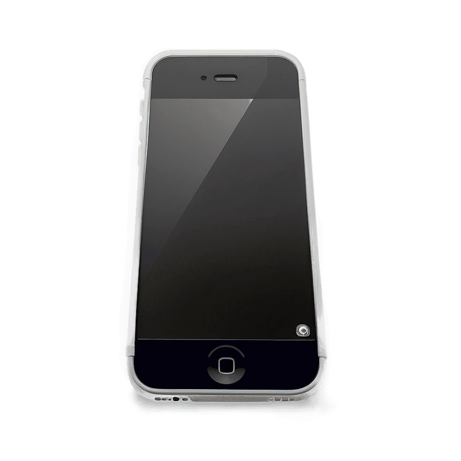 iPhone Frame with Home Button PNG meh80