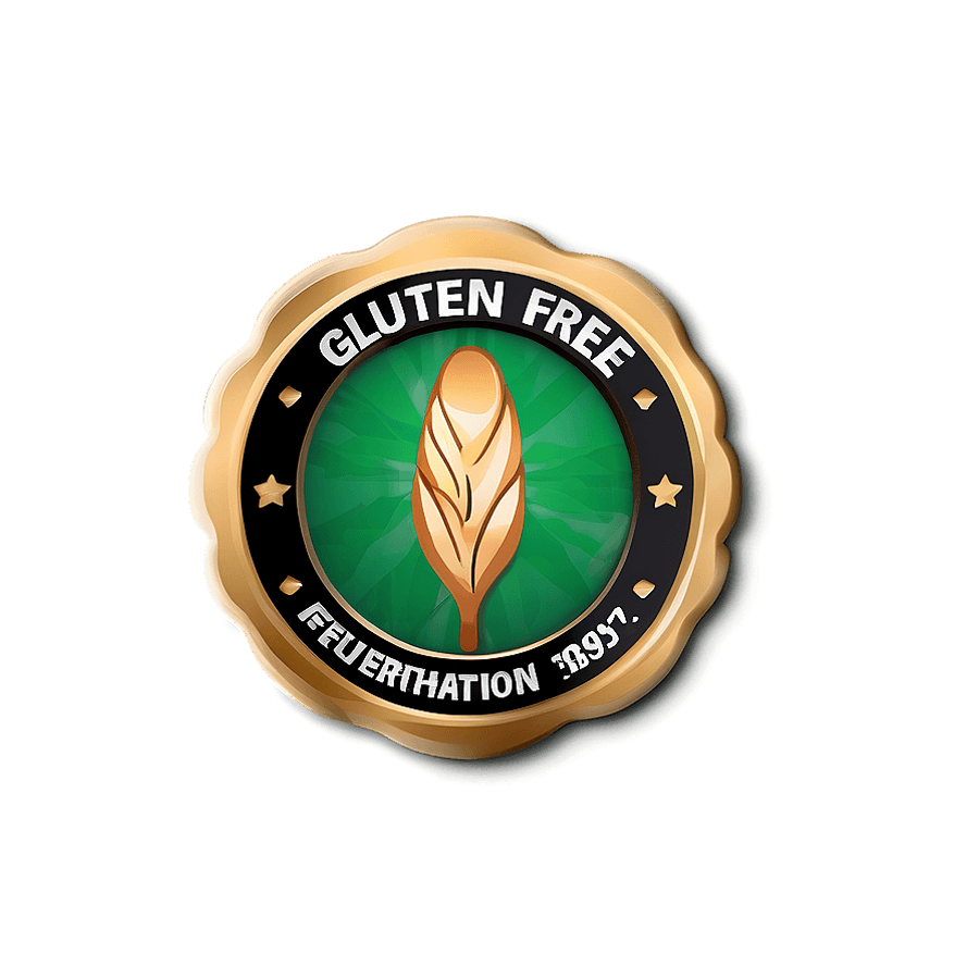 Gluten-Free Badge PNG 06272024