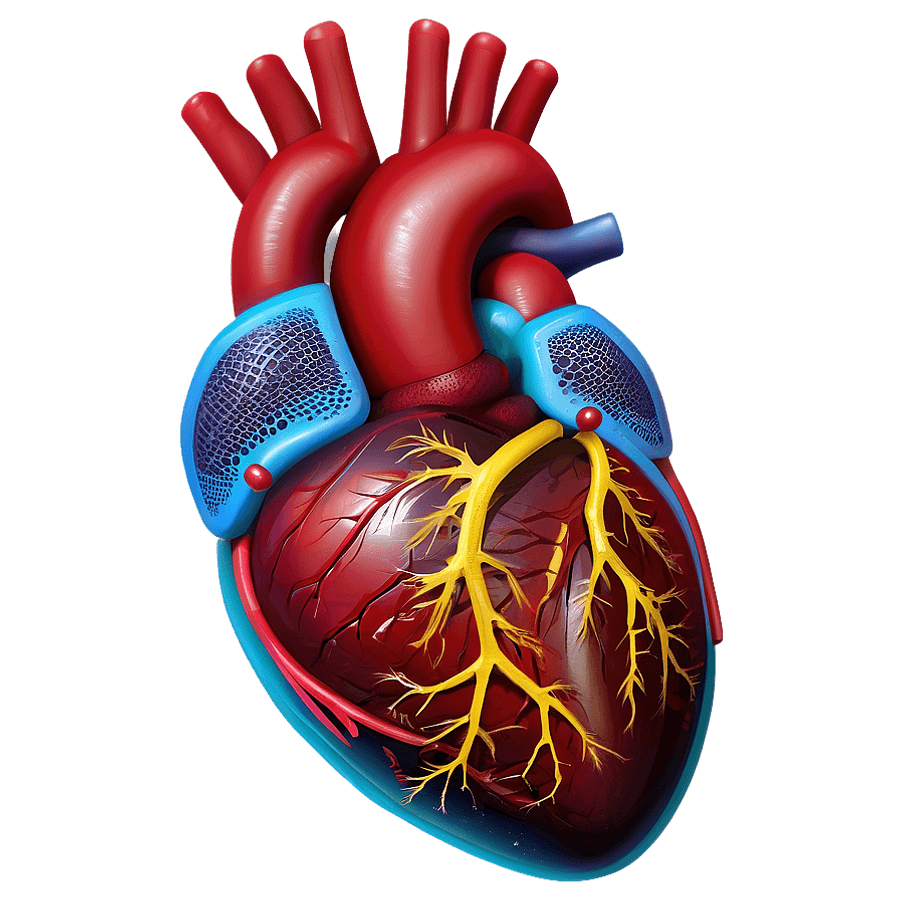 Human Heart Biology PNG 34