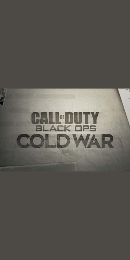 Indlæsningsskærm Pixel 3 Call of Duty Black Ops Cold War baggrund