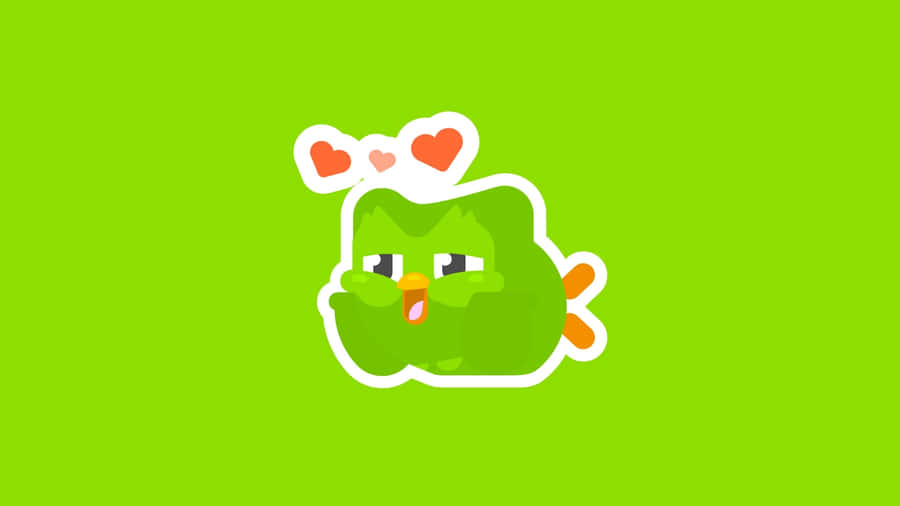 Emoji de Amor Duolingo