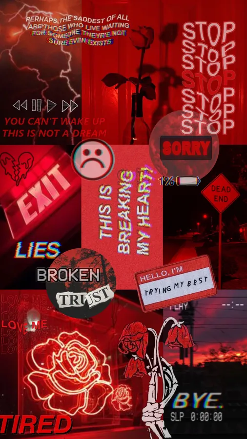 Red Collage