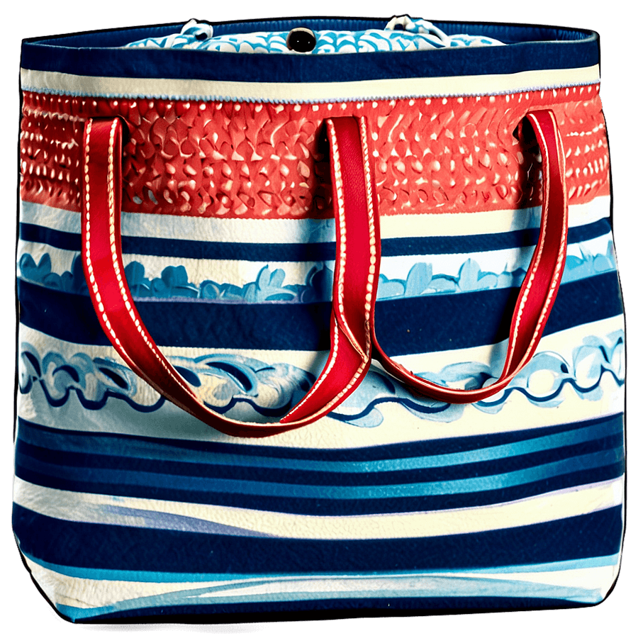 Nautical Beach Bag PNG 7