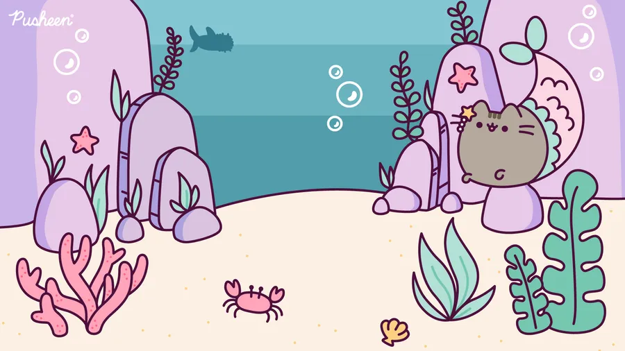 Pusheen background