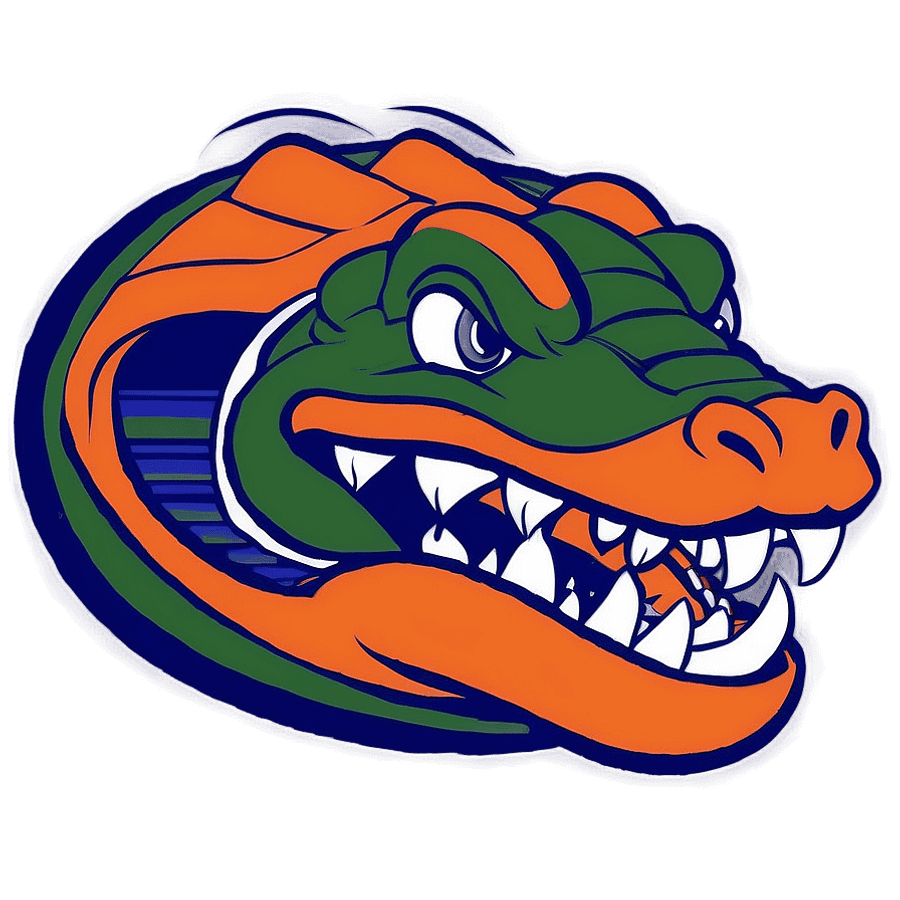 Florida Gators Logo Outline PNG gjw