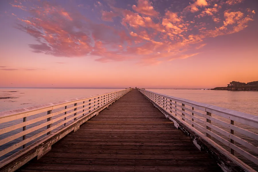 San Simeon Sunset Dock