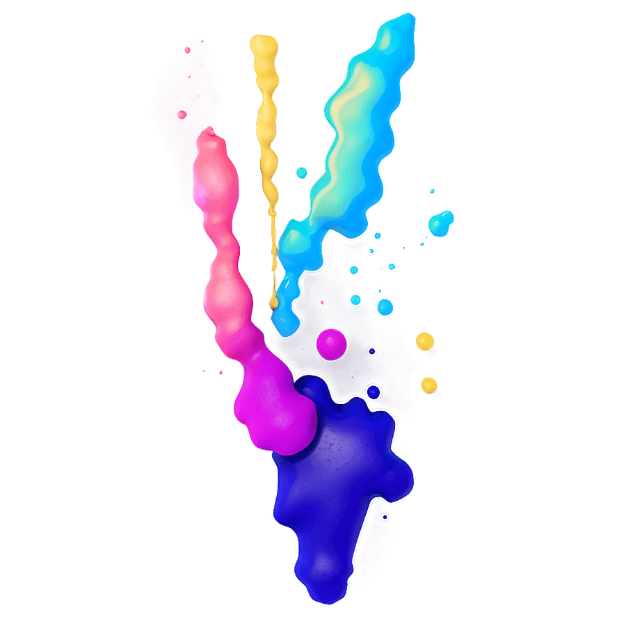 Colorful Particles PNG 05252024