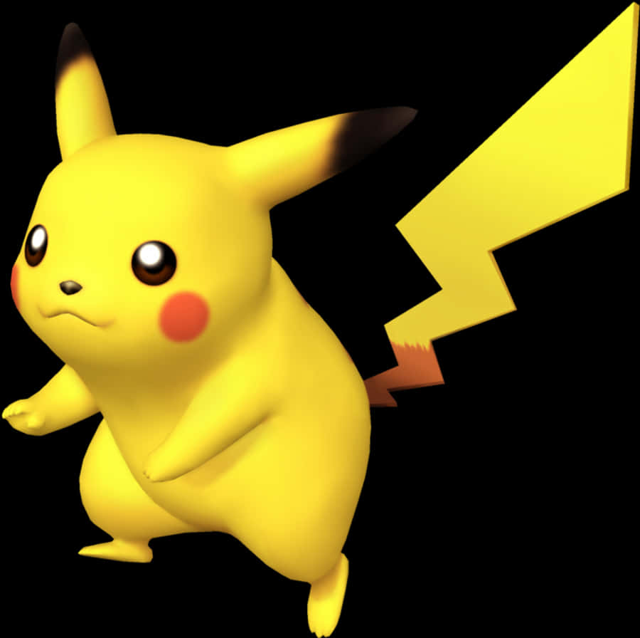 Super Smash Bros Brawl Pikachu Png, Transparent Png