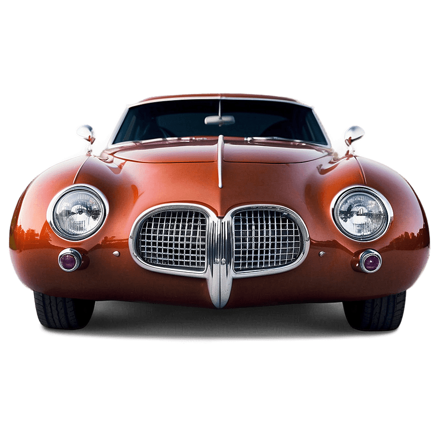 Classic Car Front View PNG 06272024