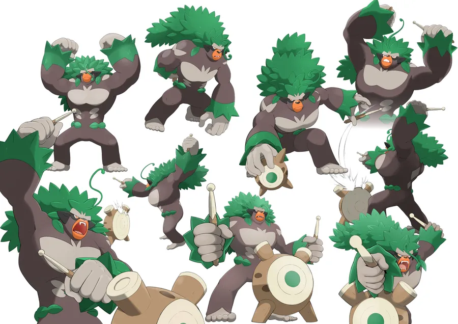 Multiple Rillaboom 