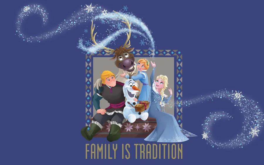 Snowman background