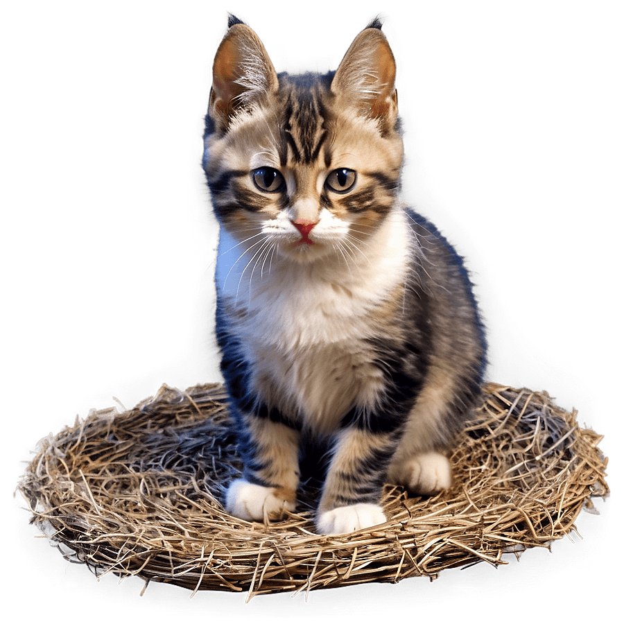 Grumpy Kitten Face PNG 8