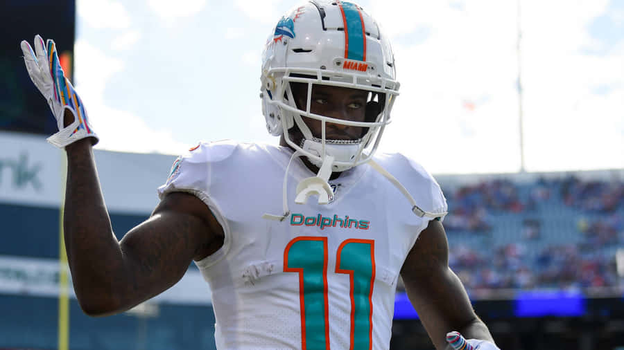 Devante Parker no Dia do Jogo do Miami Dolphins