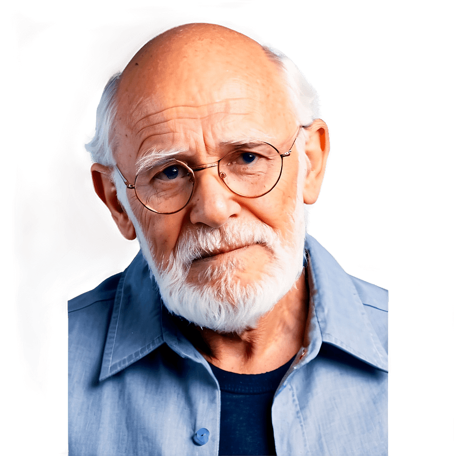 Gentle Old Man PNG qys