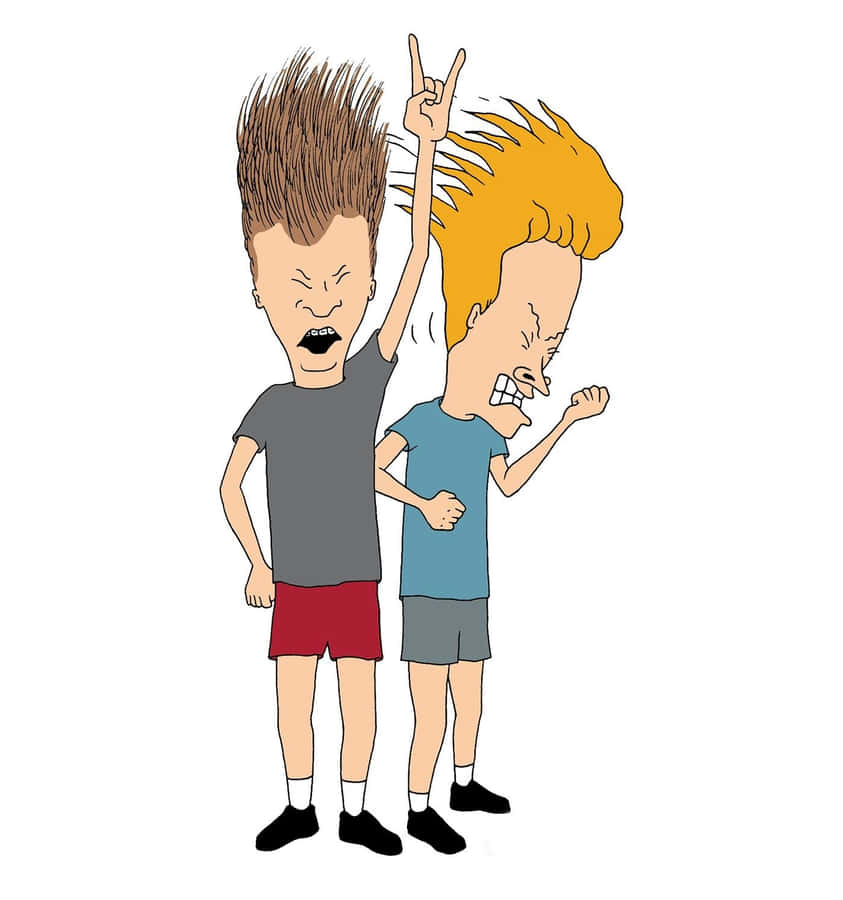 Beavise Butthead procurando problemas.