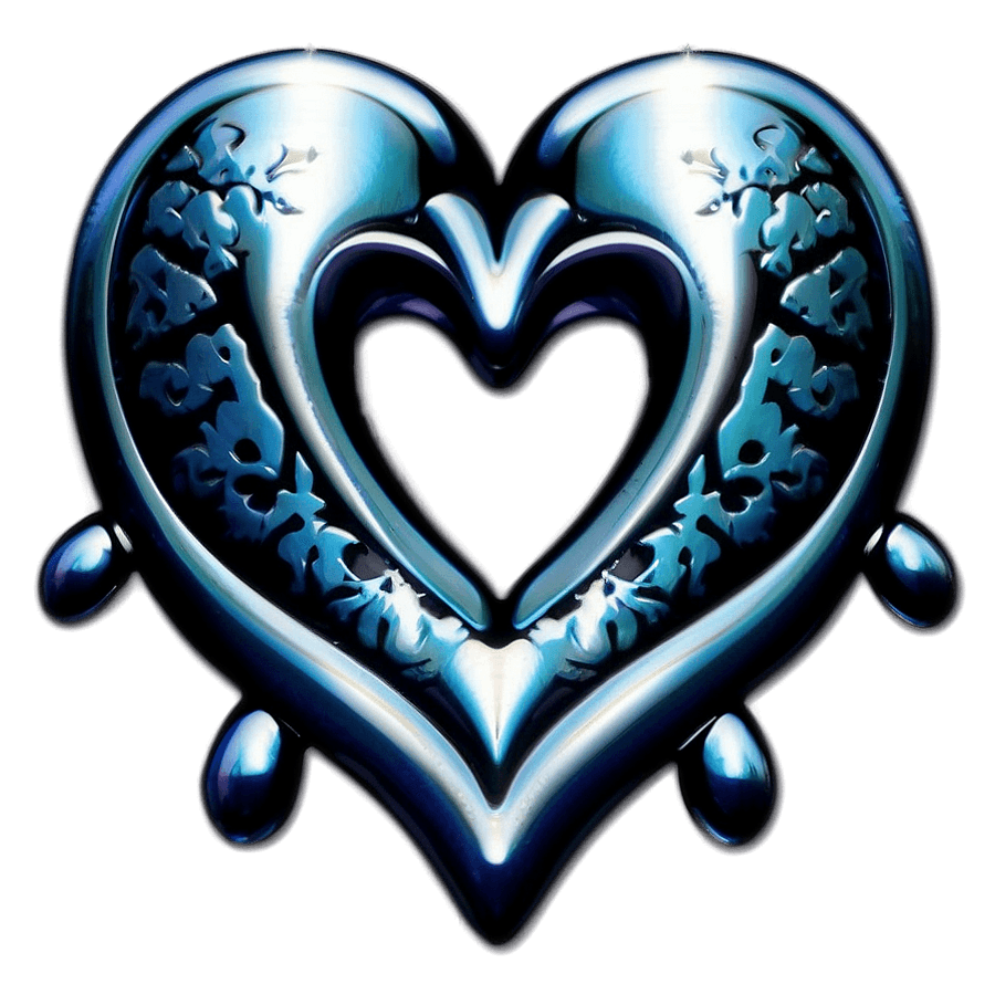 Elegant Chrome Hearts Logo PNG wsj
