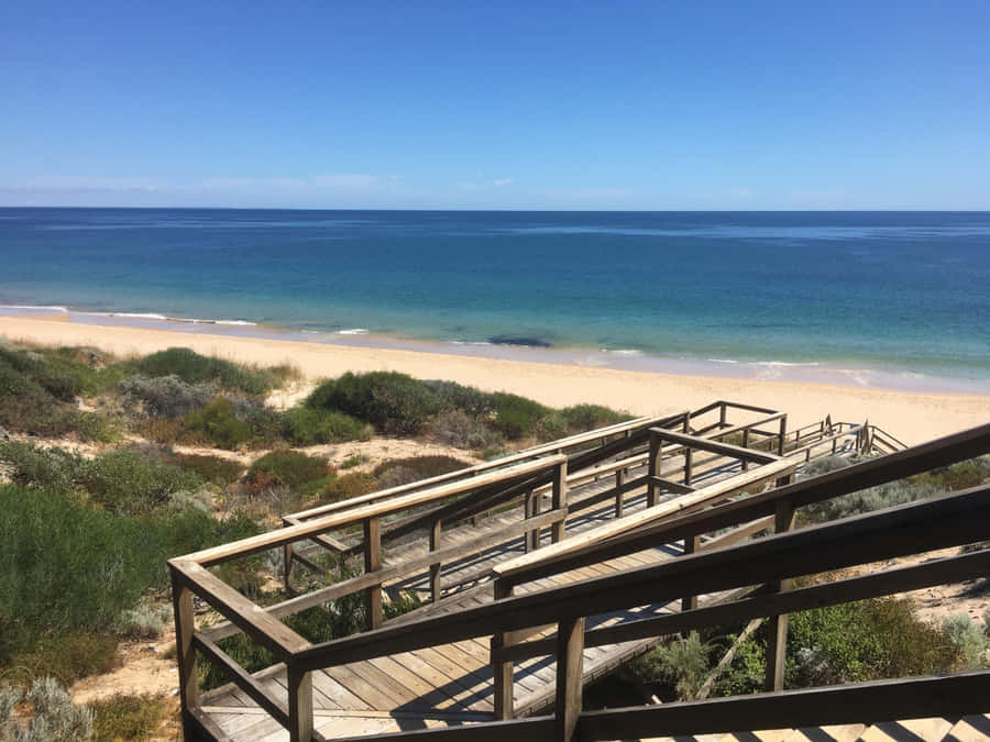Vista Majestosa da Península Leschenault em Bunbury