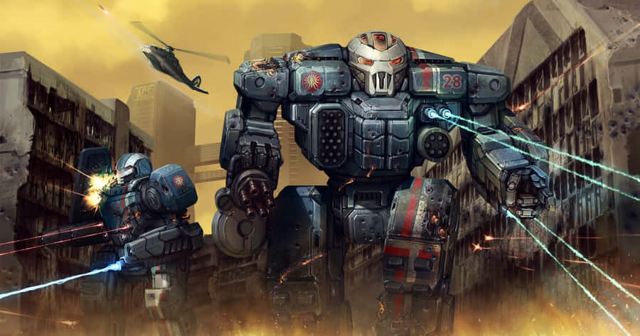 Battletech1920 x 1010 Hintergrundbild