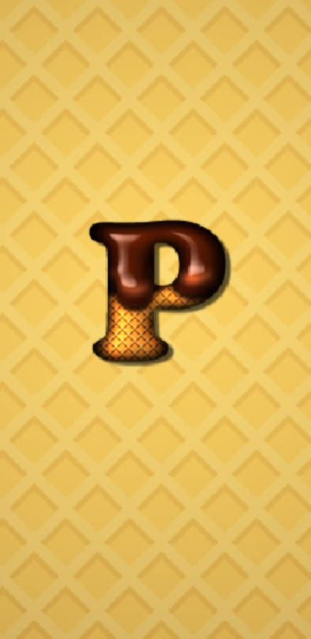 Cialde Al Cioccolato Lettera P