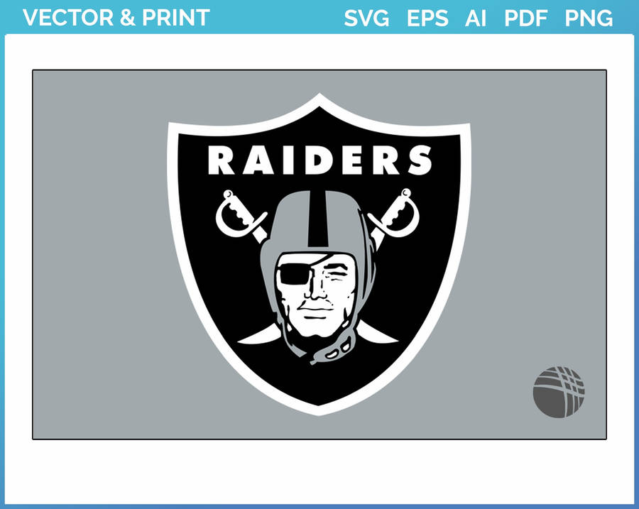 Download Las Vegas Raiders Logo Vectoring And Printing Wallpaper ...