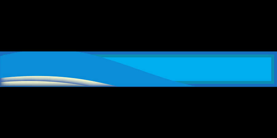 Abstract Blue Banner Design